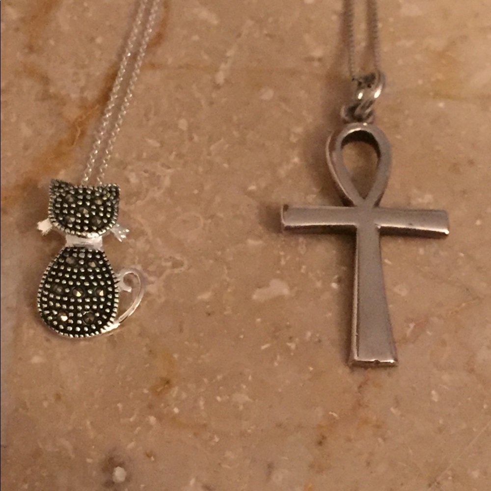 Bundle of .925 Sterling Silver Necklaces